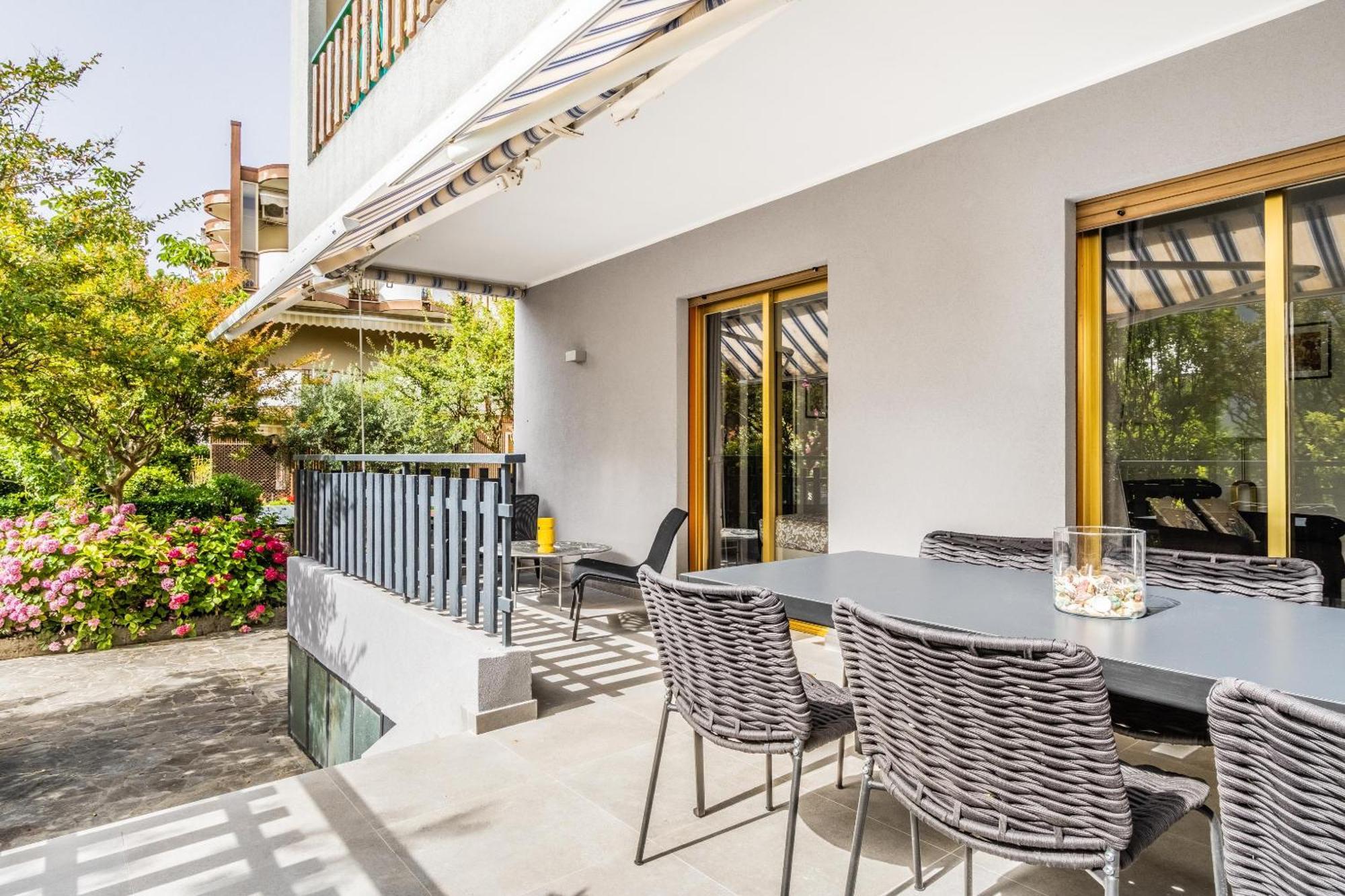 Villa Grado House-Garden & Hydromassage-Sea-Free Parking Exterior foto